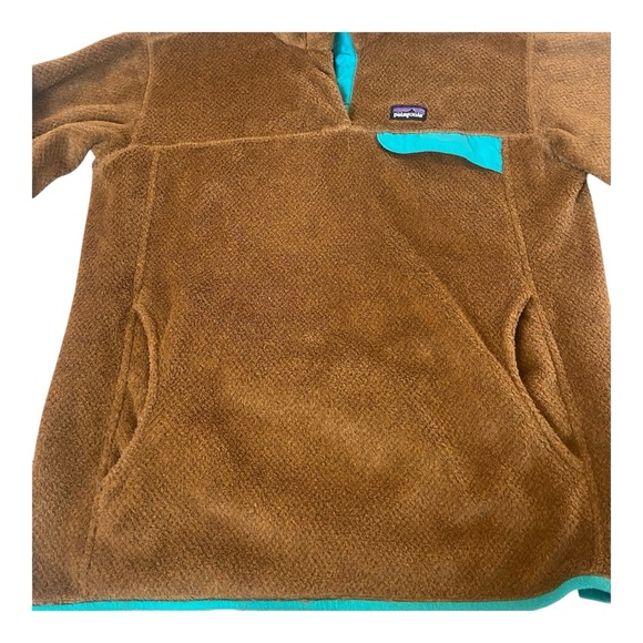 Patagonia Women's Re-Tool Snap-T Pullover Thatcher Brown Dark Walnut Sz XL Women - Picture 2 of 5